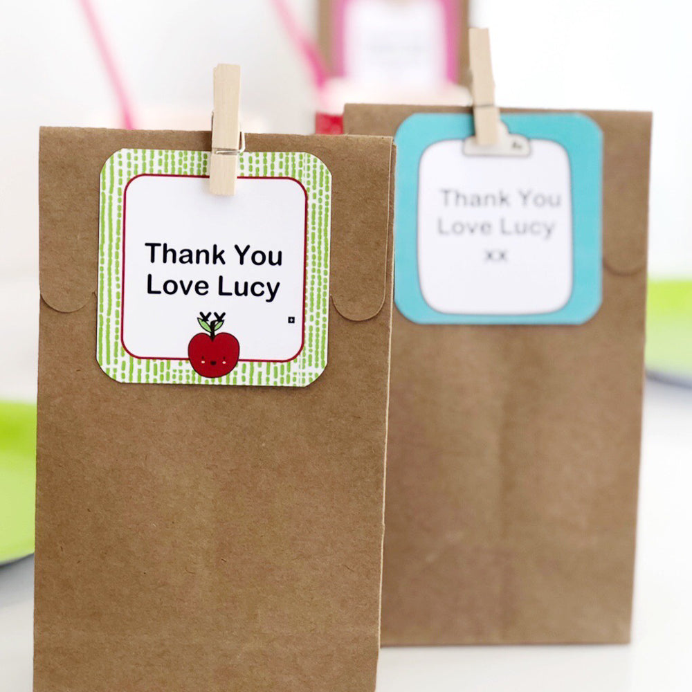 Back To School Classroom and Decoration Bundle - Favour Tags - The Printable Place