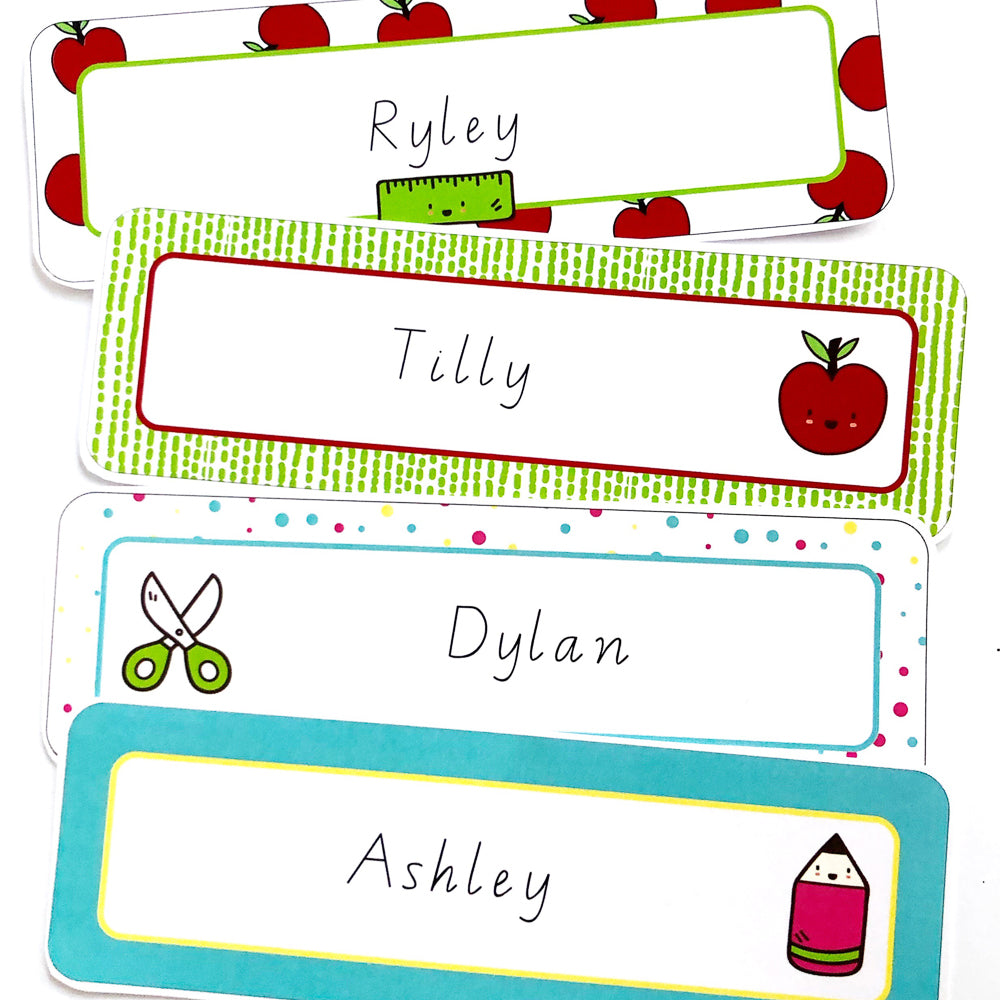 Back To School Classroom and Decoration Bundle - Name Plates - The Printable Place