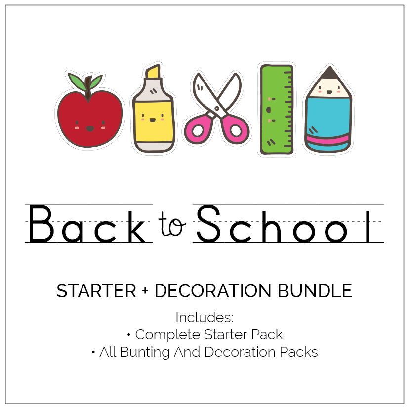 Back to School Classroom Decor - The Printable Place