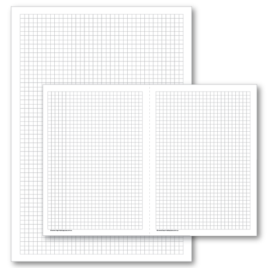 Bullet Journal Printable Square Grid Pages-the-printable-place.myshopify.com-Planning and Organisation