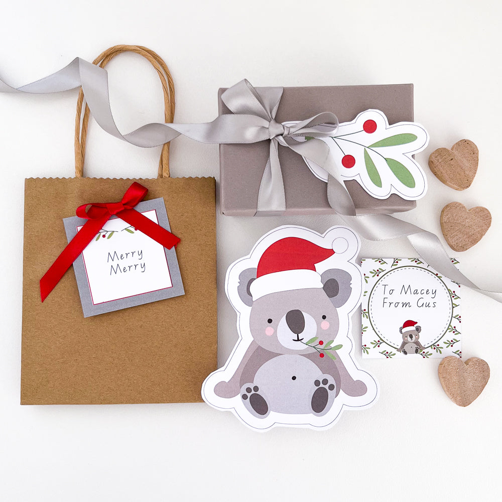 Cute Aussie Animal Christmas Downloads - The Printable Place