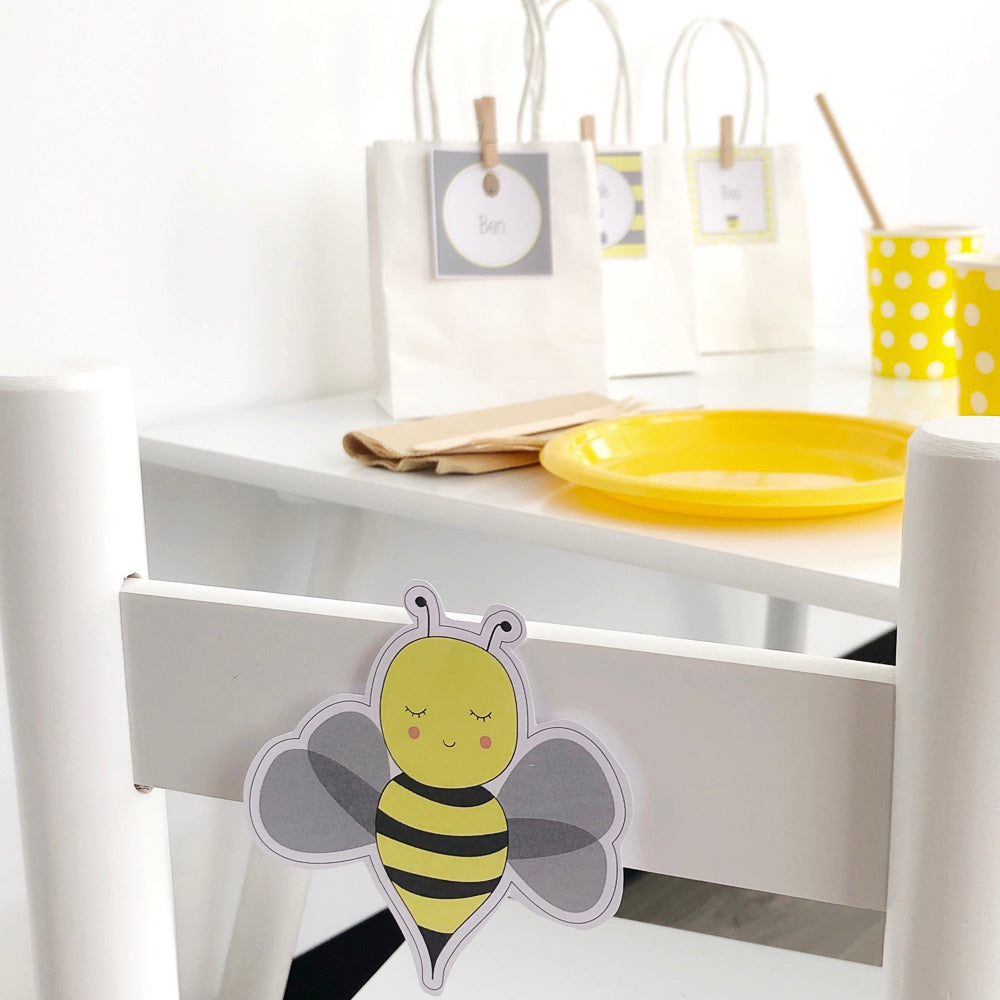 Bee Themed Party Decorations - The Printable Place