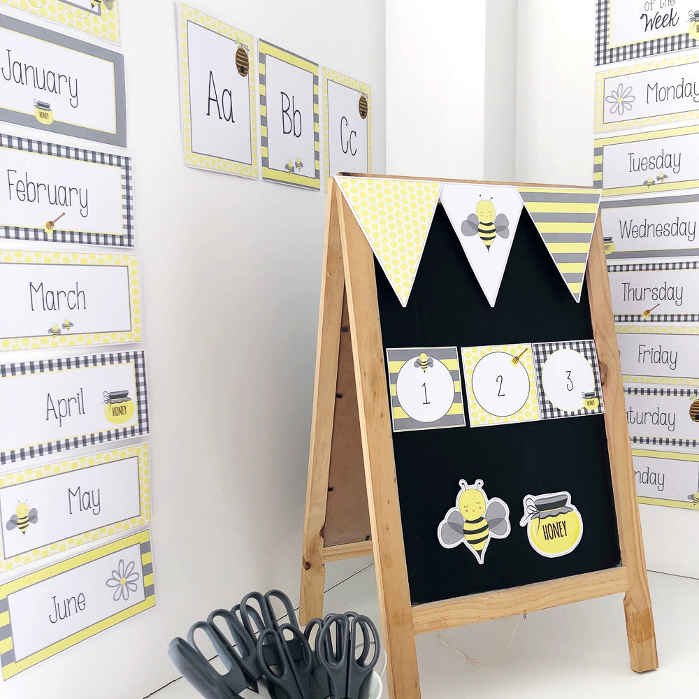 Bee Theme Classroom Decorations - The Printable Place
