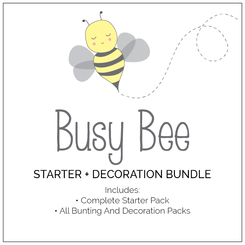 Busy Bee Classroom and Decoration Bundle - The Printable PlaceClassroom Decor