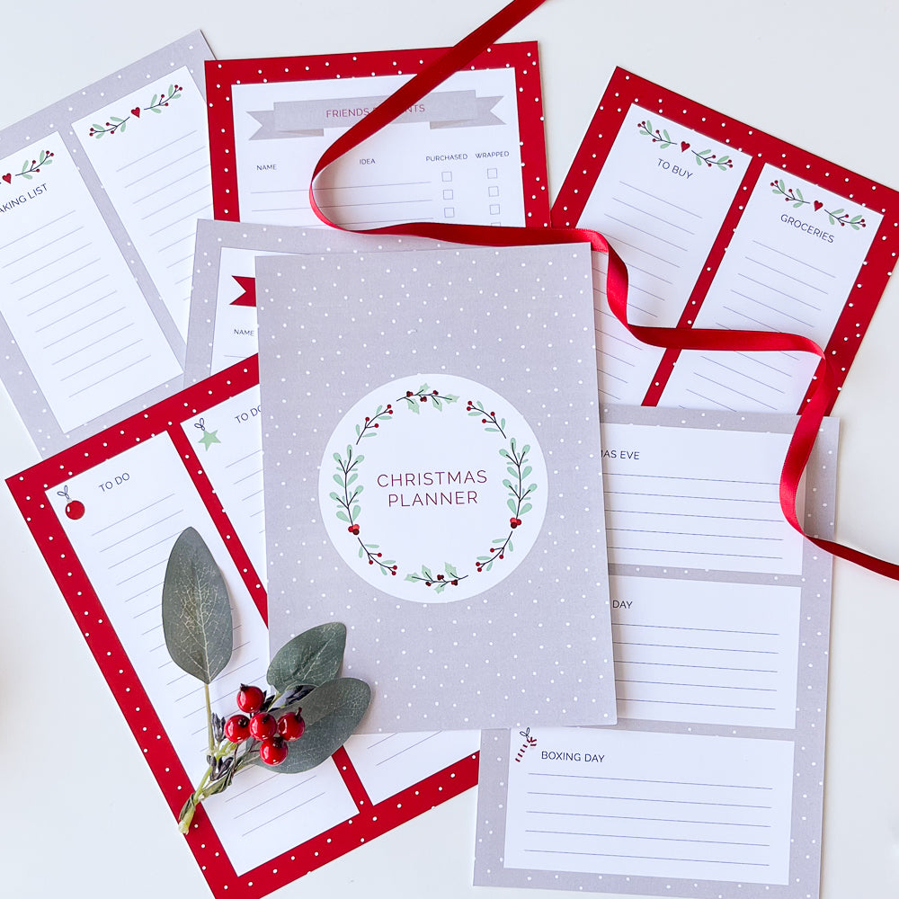 Christmas Planner Download - The Printable Place