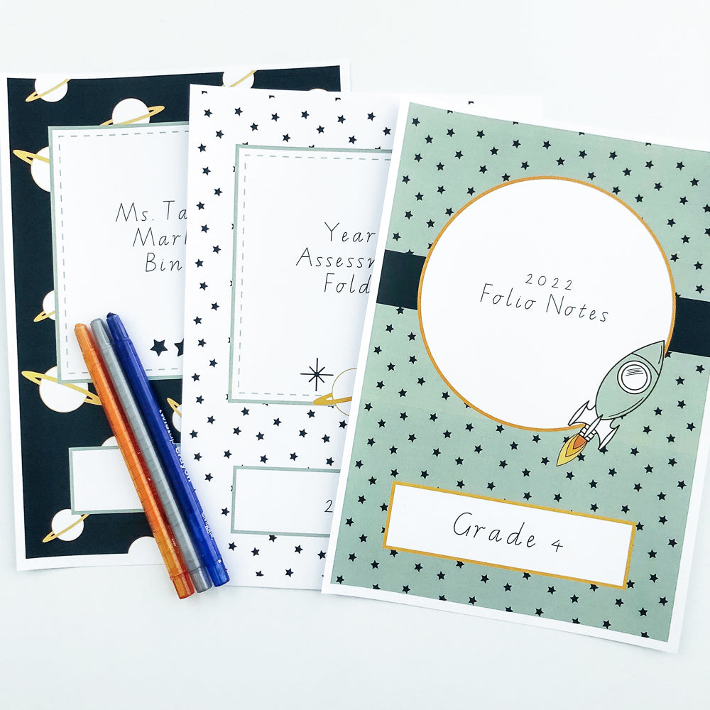 Space Themed Stationery - The Printable Place