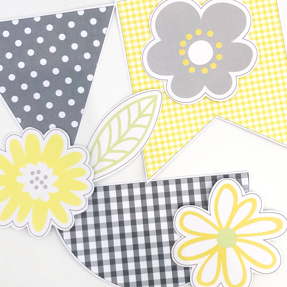 Daisy Chains Printable Party Decor Pack - Party Decorations - The Printable Place