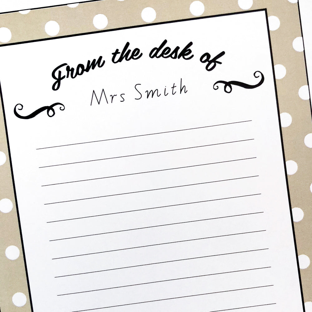 Sarah-Jane's Farmhouse Printable Stationery Pack - Note Paper - The Printable Place