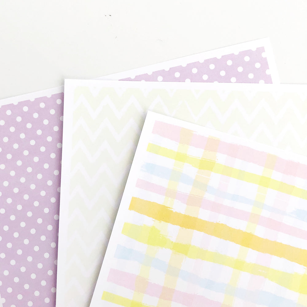 Easter Papers Download for diy craft and party - The Printable Place
