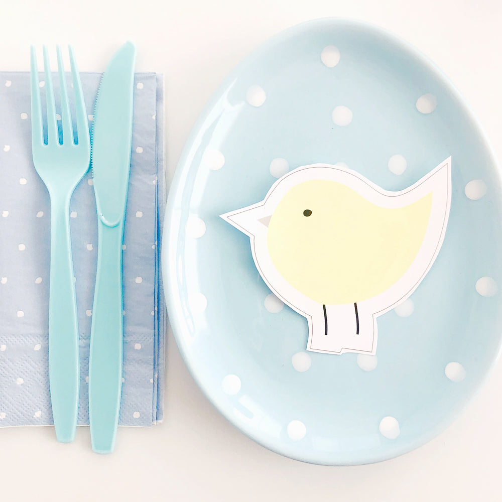 Easter Chick Download for diy craft and party - The Printable Place