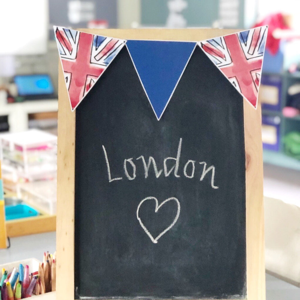 London's Calling All Inclusive Classroom Decor Bundle - Bunting Flags - The Printable Place