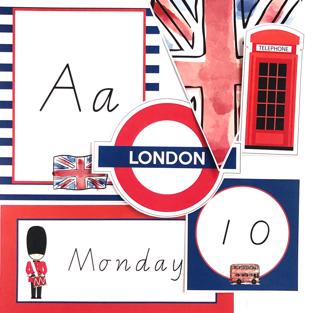 London's Calling Classroom Decor Starter Pack - The Printable Place