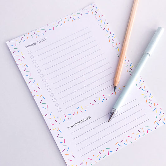 Sprinkles themed to do list - The Printable Place