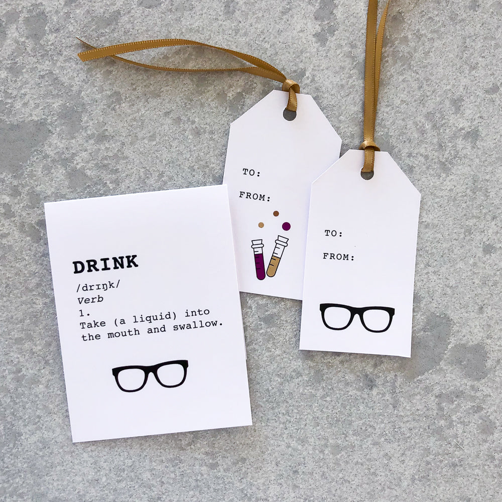 Talk Nerdy to Me Gift Card Set - The Printable Place