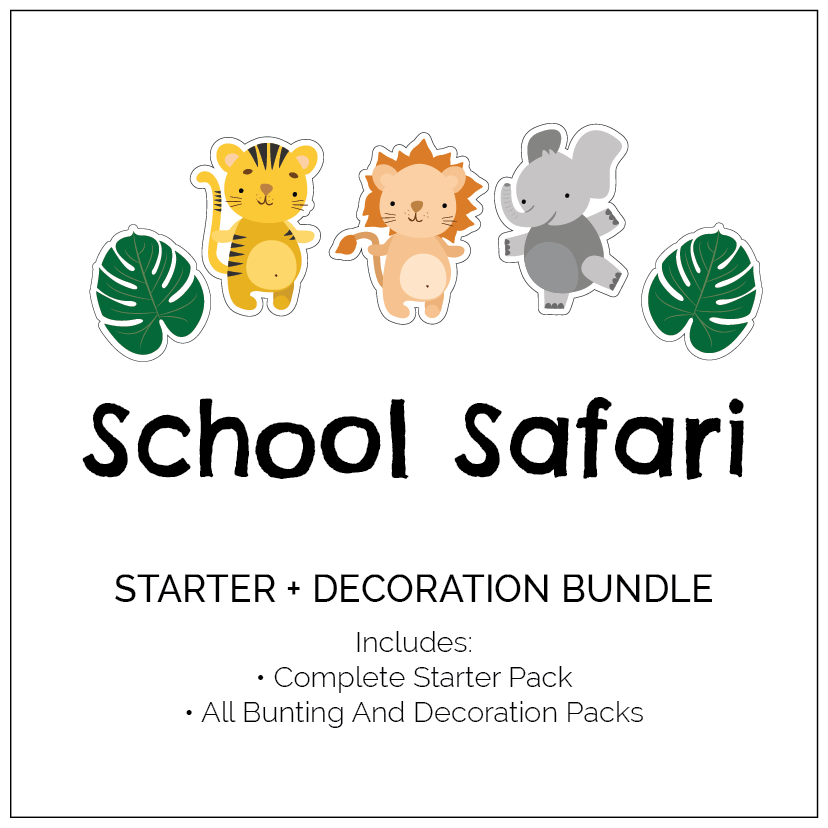 School Safari Classroom Decor - The Printable Place