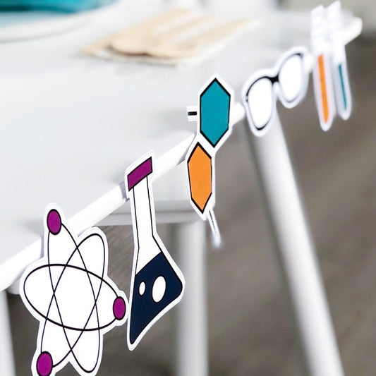 Science Theme Party Decor - The Printable Place