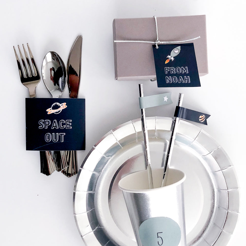 Space theme party - The Printable Place