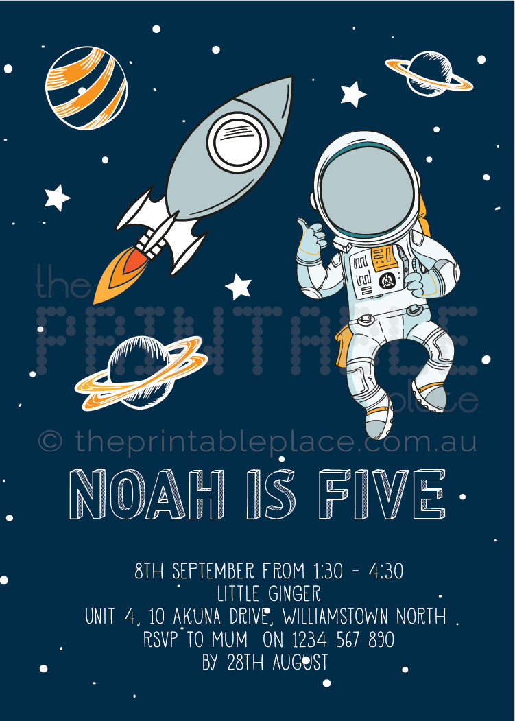 Space Out Printable Invitation-the-printable-place.myshopify.com-Invitation