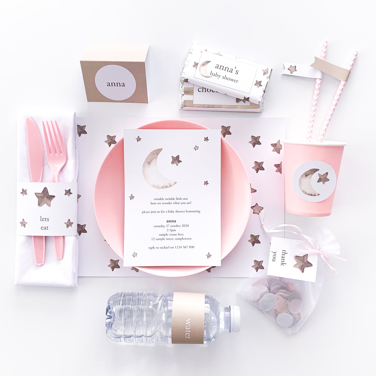 Twinkle Twinkle Printable Party Decoration Bundle-the-printable-place.myshopify.com-Printable Party Package