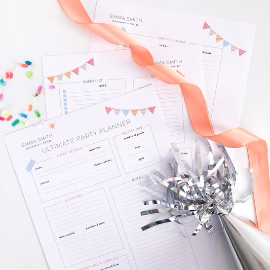 The Ultimate Party Printable Planner-the-printable-place.myshopify.com-Planning and Organisation