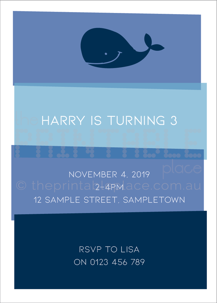 Whale of a Time Printable Invitation-the-printable-place.myshopify.com-Invitation