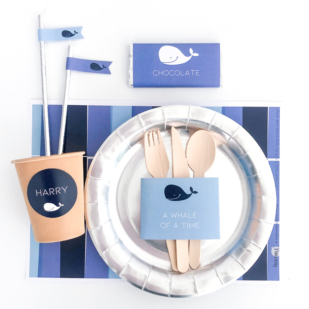 Whale Theme Party Ideas - The Printable Place